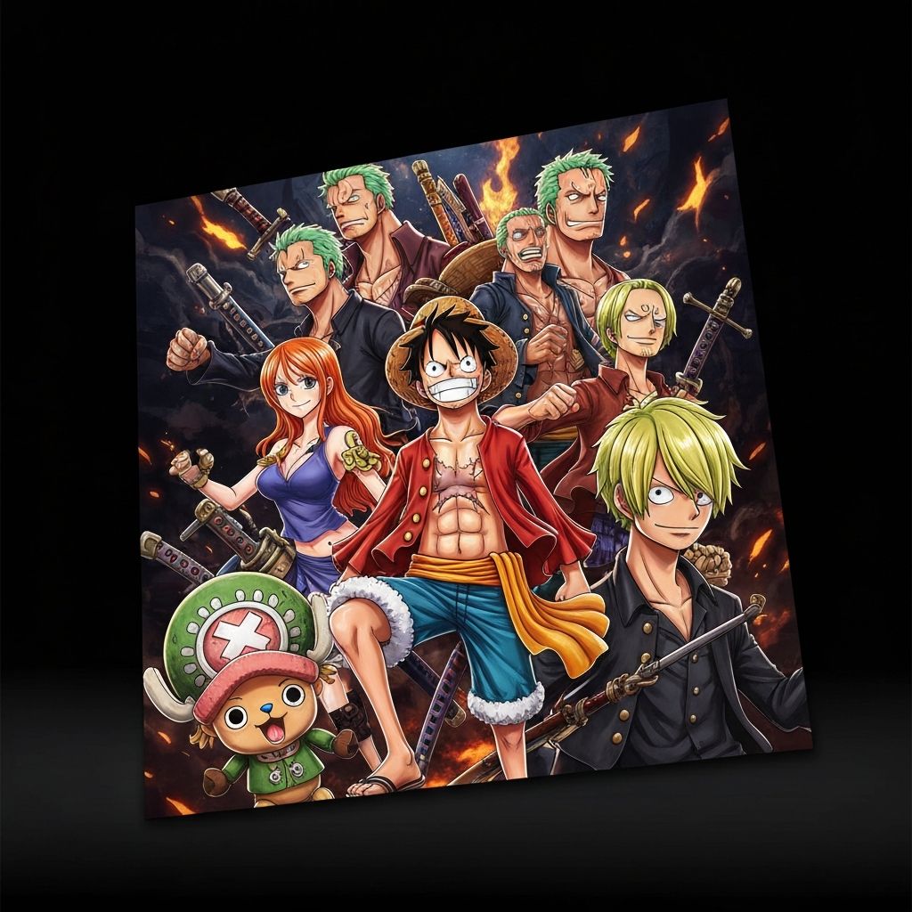 Straw Hat Pirates Poster
