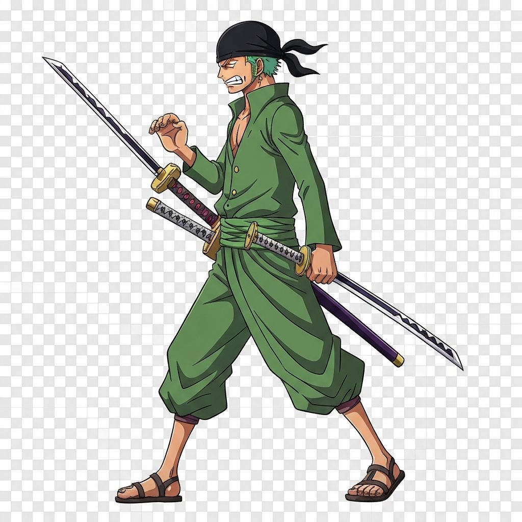 Zoro walking